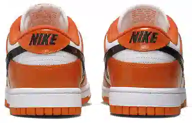 Nike Dunk Low White Black Orange