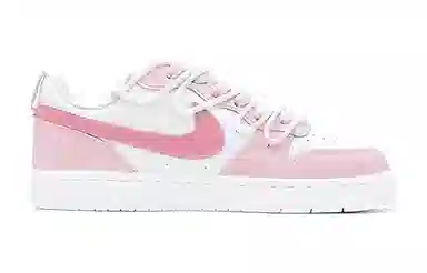 Nike Court Borough Low GS Pink White