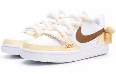 Nike Court Borough Low Yellow