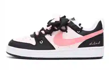 Nike Court Borough GS Black Pink