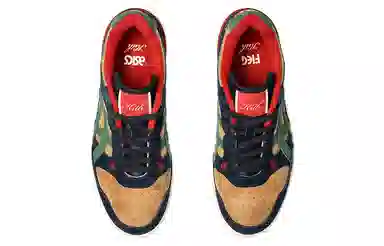 Asics EX89 Blue Brown Green