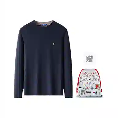 梦特娇 宽松长袖加厚毛衣 男款