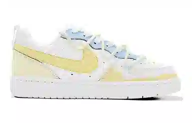 Nike Court Borough Low GS Blue Yellow