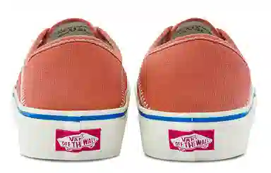 Vans Authentic SF Low Orange White