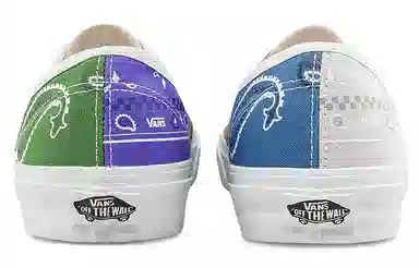 Vans Authentic Paisley Brown Green