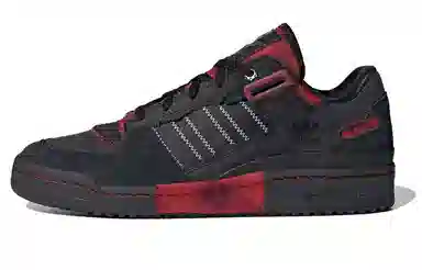 adidas Forum Exhibit Low Black Red