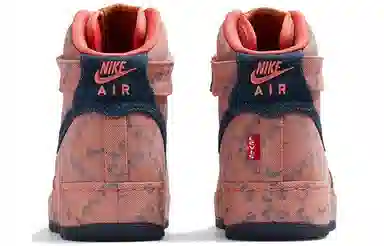 Levi's x Nike Air Force 1 High Red