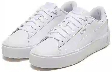 PUMA Smash Platform White
