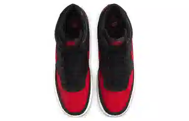 Nike Court Vision Mid Black Red