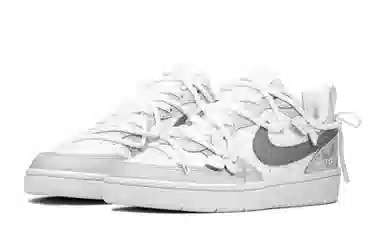 Nike Court Borough Low GS Grey White