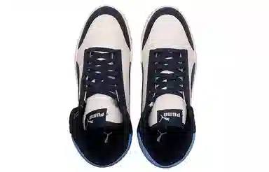 PUMA Shuffle Mid Blue White