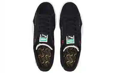 PUMA Suede Displaced Low Black White