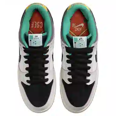 CSEF x Nike Dunk SB White Green Black
