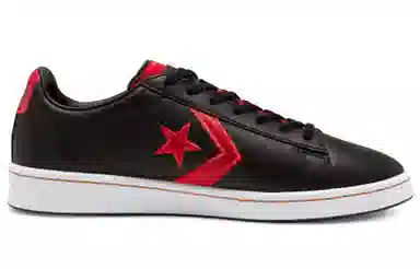 Converse Cons Pro Leather Black Red White