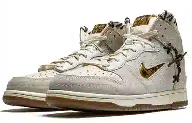 Nike Dunk High "Rainbow" Grey Brown Friends and Family