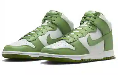 Nike Dunk High Green White