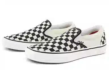 Vans Slip-On Skate Classics Black White