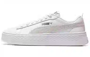 Puma Smash Platform Suede White