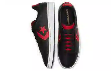 Converse Cons Pro Leather Black Red White