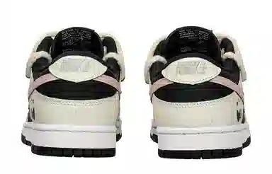 Nike Dunk Low Black Pink Beige