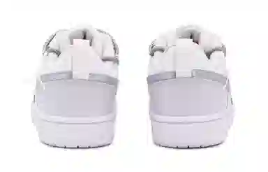 Nike Court Borough Low GS White Silver