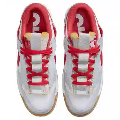 Nike Air Dunk Jumbo Low White Red