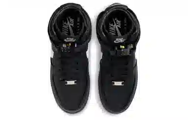 1017 ALYX 9SM x Nike Air Force 1 High Black White