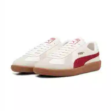 PUMA Army Trainer White Red