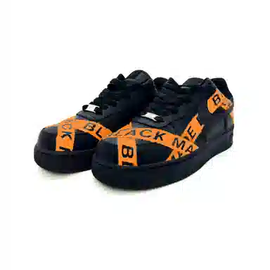 Nike Air Force 1 Black Orange