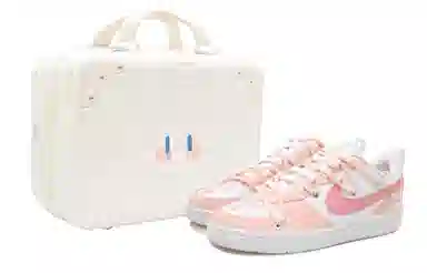 Nike Court Borough Low Pink White