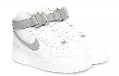 1017 ALYX 9SM x Nike Air Force 1 High White Grey