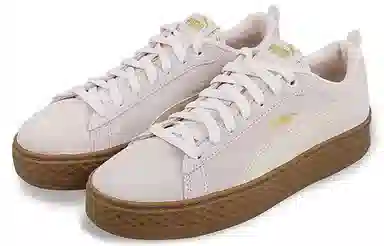 PUMA Smash Platform Off White Pink