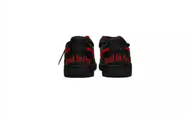 Nike Court Vision Low Black Red