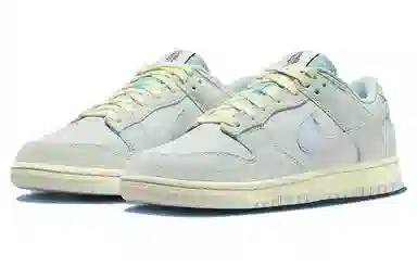 Nike Dunk Low "Gone Fishing" Light Silver Ocean Bliss
