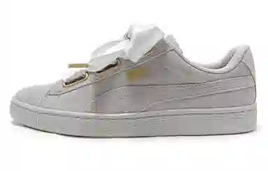 PUMA Suede Heart Satin Grey