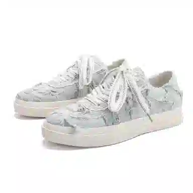 Jifffly Low Top Sneakers Misty Blue