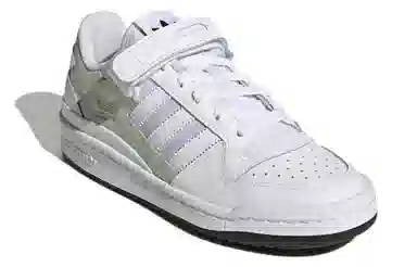 adidas Originals Forum Low White Green Purple
