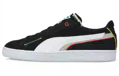 PUMA Suede Displaced Low Black White
