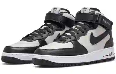 Stussy x Nike Air Force 1 '07 Mid SP Black White
