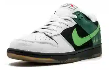 Nike Dunk SB C&K Electrocardiogram White Black Green