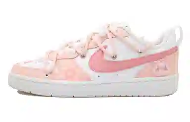 Nike Court Borough Low Pink White