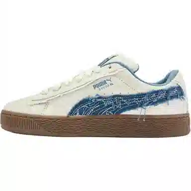PUMA Suede XL Low Top Off-White Blue