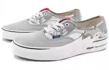 Aape x Vans Authentic Grey Camo
