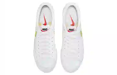 Nike Blazer Low Platform White Green