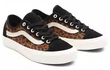 Vans Style 36 Leopard Suede Brown