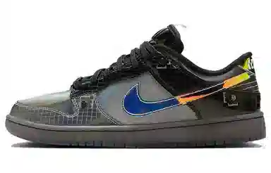 Nike Dunk Low "Hyperflat" Black Multi-Color