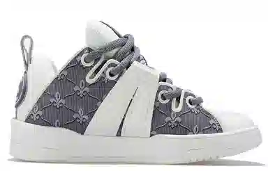 Palladium Low Top Sneakers Grey/White