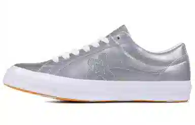 Golf Le Fleur x Converse One Star Ox Silver