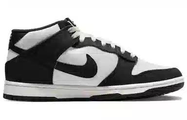 Nike Dunk Mid Black White