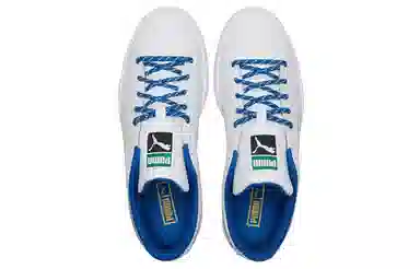 PUMA Low Top White Blue